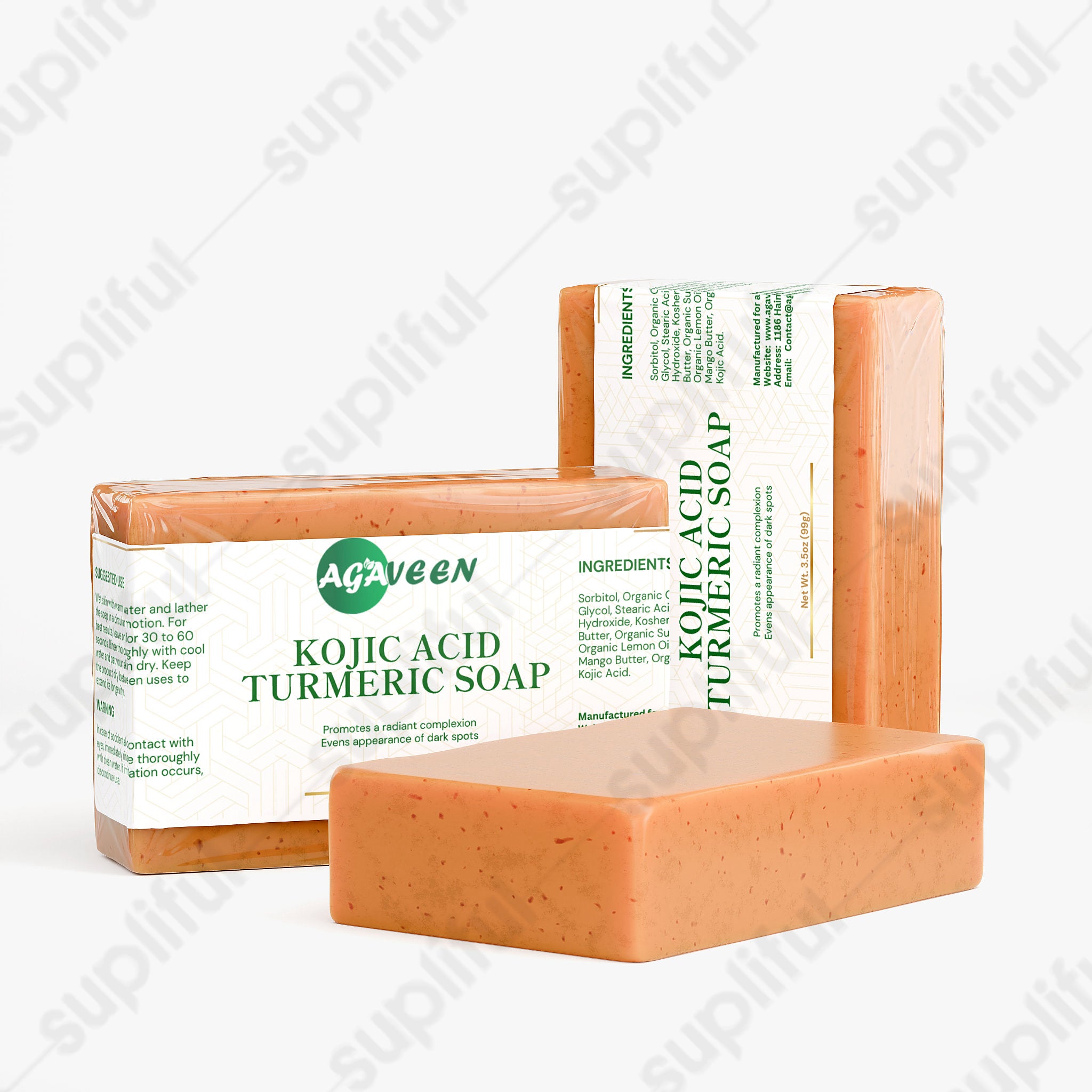 Kojic Acid & Turmeric Soap