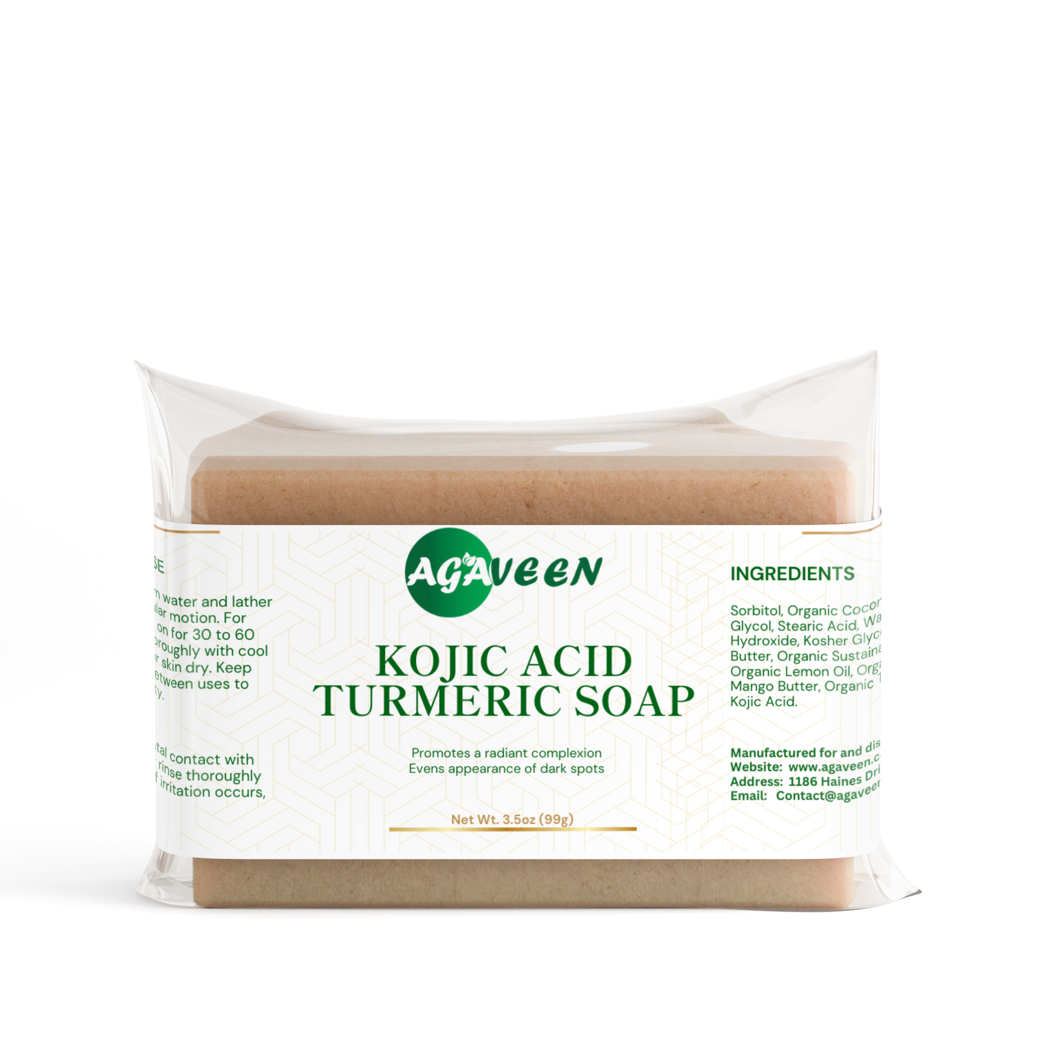 Kojic Acid & Turmeric Brightening Soap
